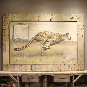 dipinto ghepardo